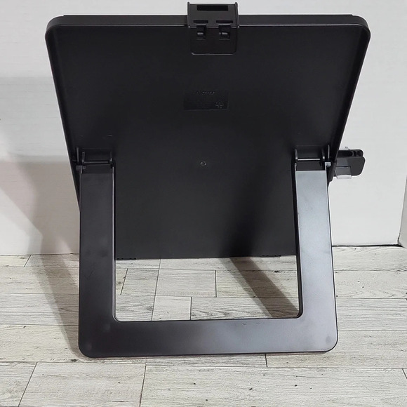 Fellowes Non Magnetic Copyholder Black Plastic 11.3" x 10.1" Paper holder Sturdy - Picture 3 of 3